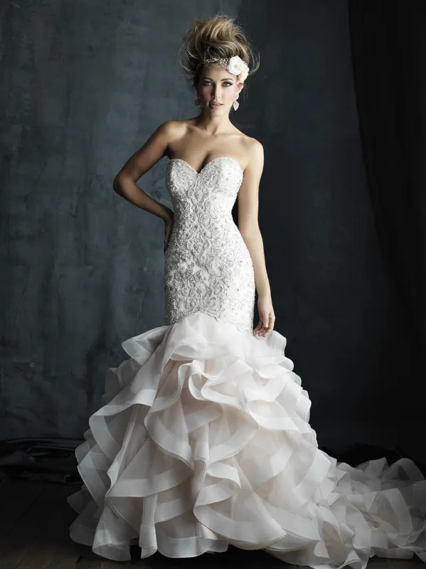 Allure Bridals Couture Dress C389 sold by Terry costa