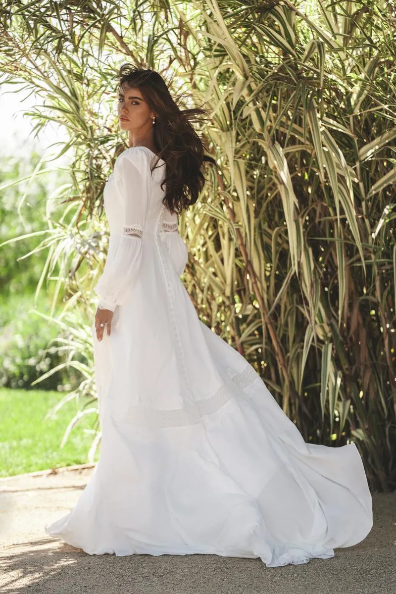 Allure Bridals Modest Dress M727 sold by Terry costa product image thumbnail 2