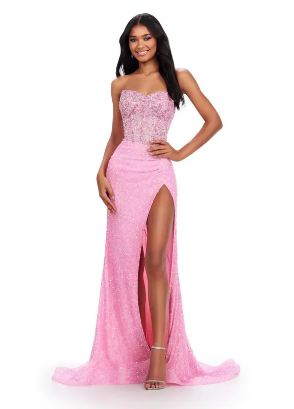 ASHLEYlauren Dress 11648 sold by Terry costa