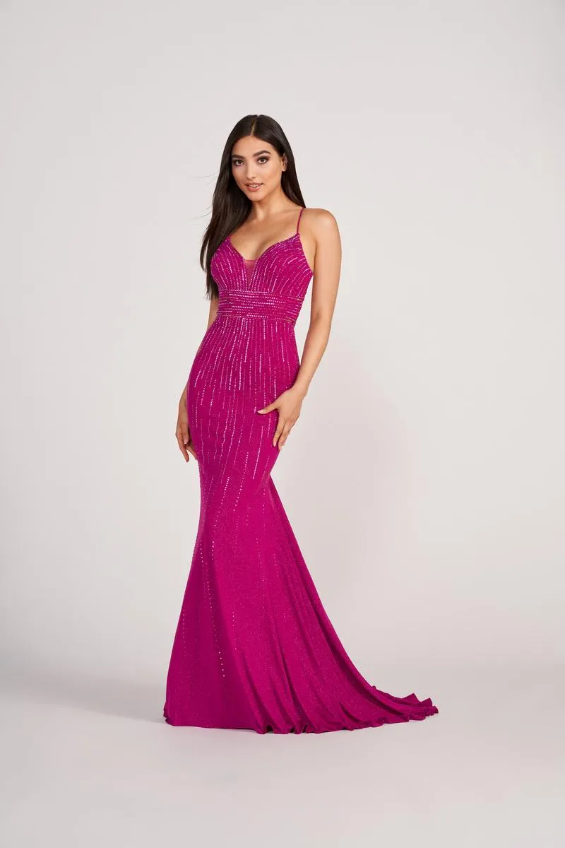 Ellie Wilde Trumpet Prom Dress EW34094 sold by Terry costa