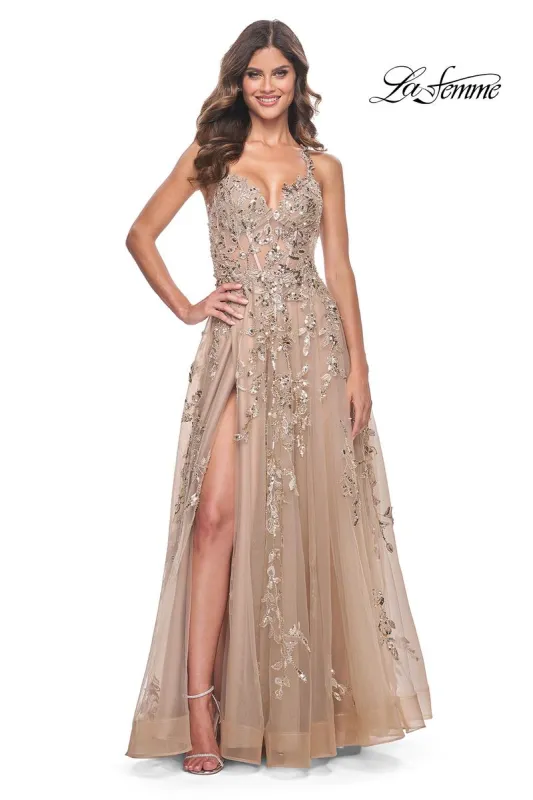 La Femme Dress 32052 sold by Terry costa