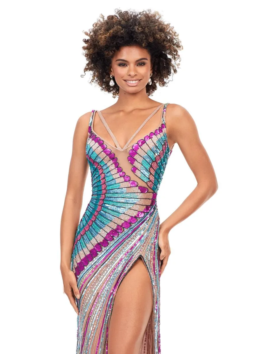 ASHLEYlauren Dress 11243 sold by Terry costa product image thumbnail 3