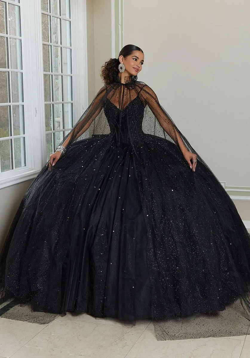 Vizcaya by Morilee Tulle Corset Quince Dress 89482 sold by Terry costa