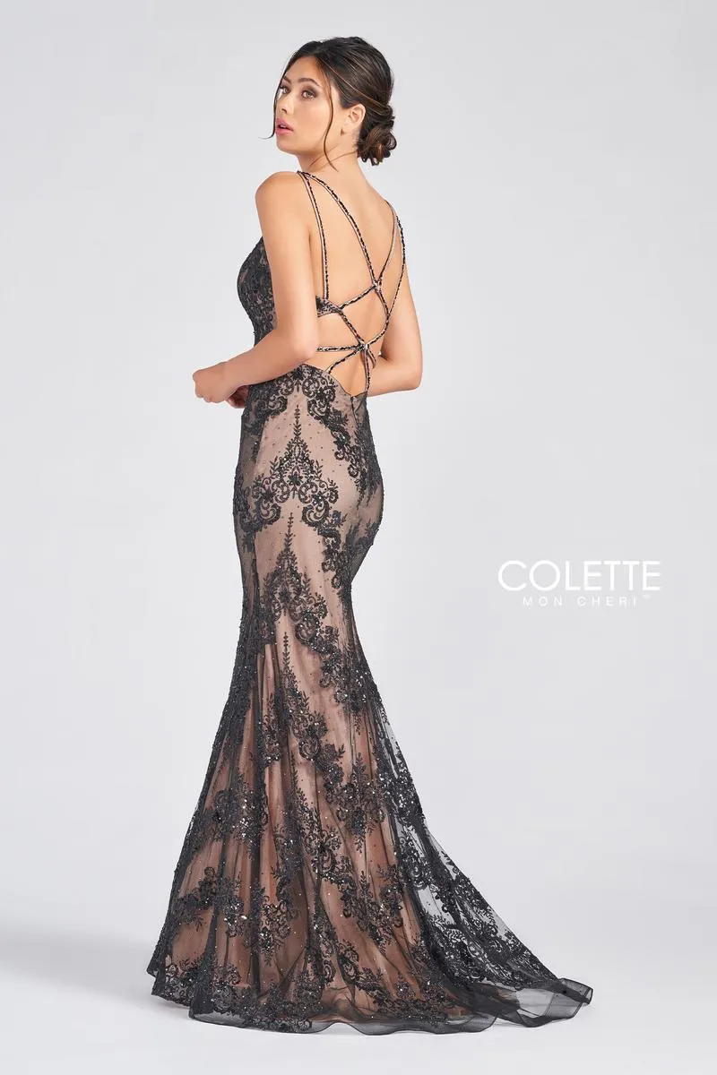 Colette by Daphne Dress CL12245 sold by Terry costa product image thumbnail 2