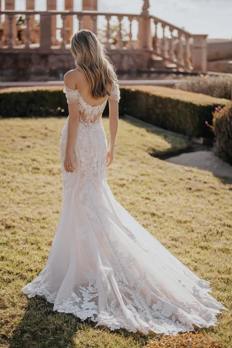 Allure Bridals Dress A1163 sold by Terry costa product image thumbnail 5