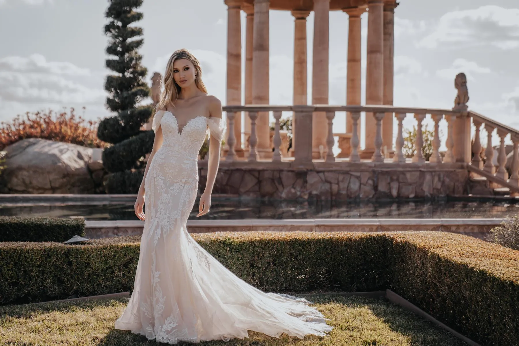 Allure Bridals Dress A1163 sold by Terry costa product image thumbnail 4