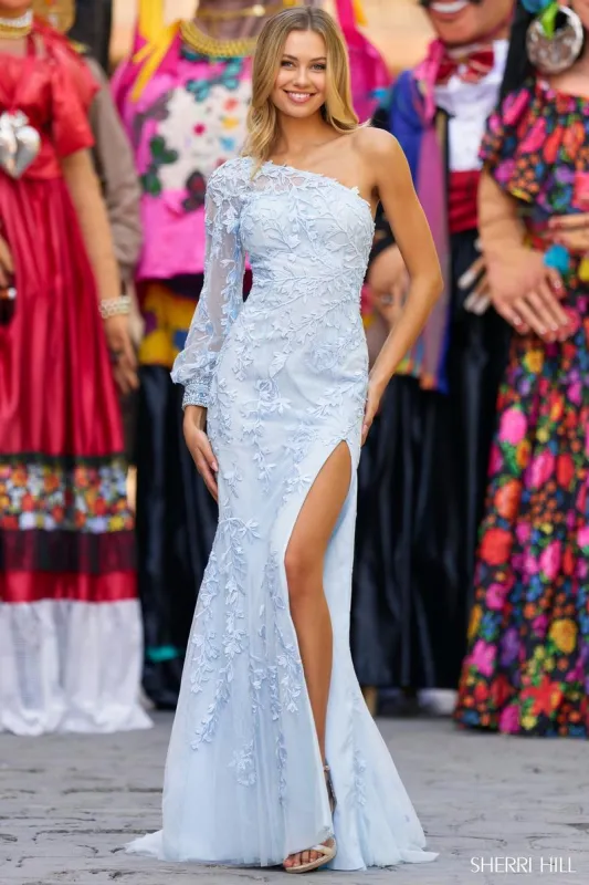 Sherri Hill One Sleeve Dress 55330 sold by Terry costa