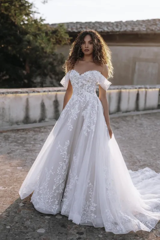 Abella by Allure Dress E313 sold by Terry costa