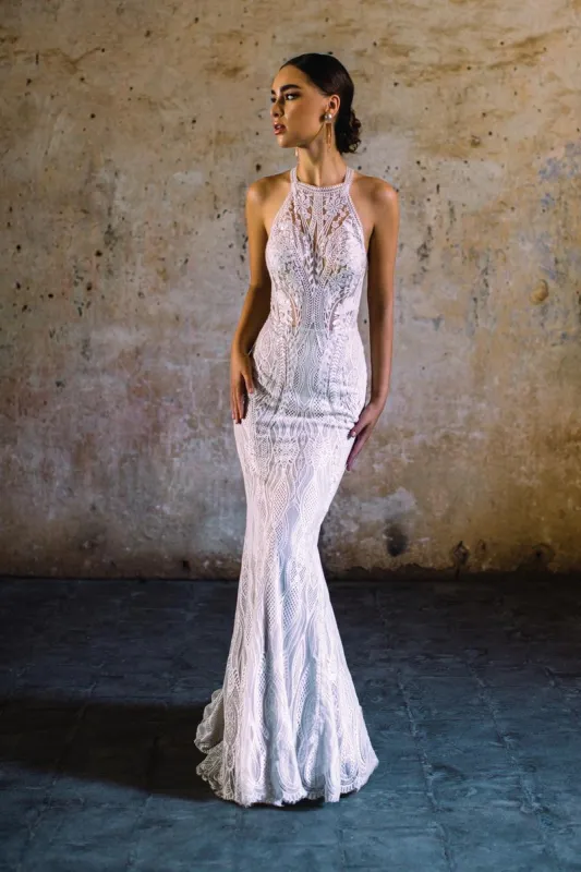 Wilderly Bride by Allure Dress F303 sold by Terry costa