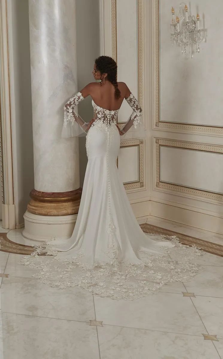 Morilee Bridal "Padma" Wedding Dress 2615 sold by Terry costa product image thumbnail 2