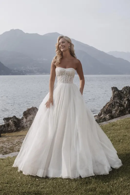 Abella by Allure Dress E405 sold by Terry costa