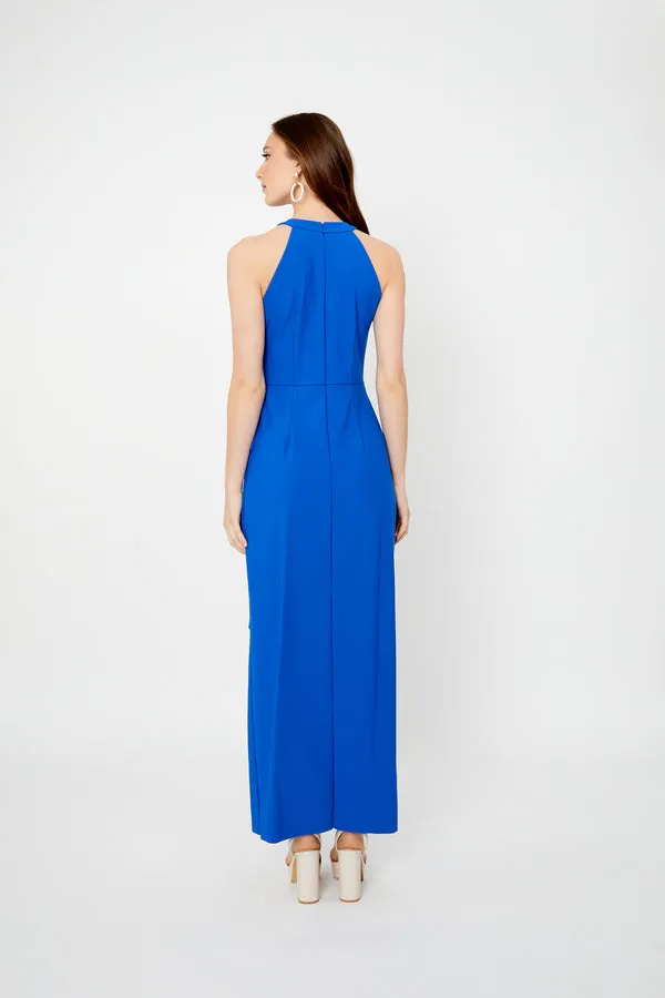 Alex Evenings Halter Neck Ruffle Evening Dress 5134401 sold by Terry costa product image thumbnail 2