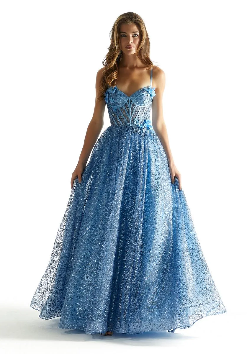 Morilee Corset Sparkle Ball Gown Prom Dress 49001 sold by Terry costa product image thumbnail 4