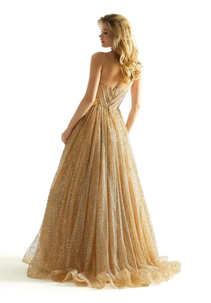 Morilee Corset Sparkle Ball Gown Prom Dress 49001 sold by Terry costa product image thumbnail 2