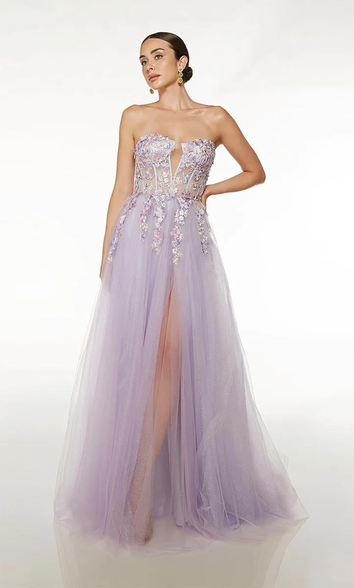 Alyce Prom Dress 61654 sold by Terry costa product image thumbnail 3