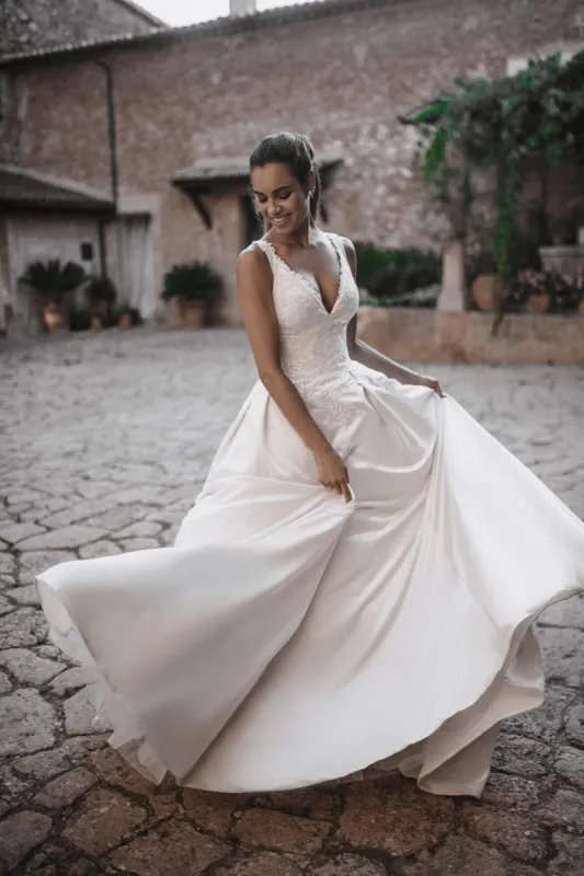 Abella by Allure Dress E204 sold by Terry costa