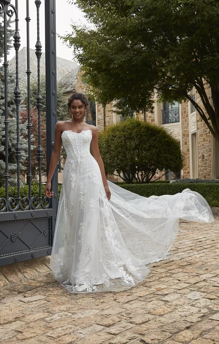 Morilee Bridal Dress 2618 sold by Terry costa product image thumbnail 4