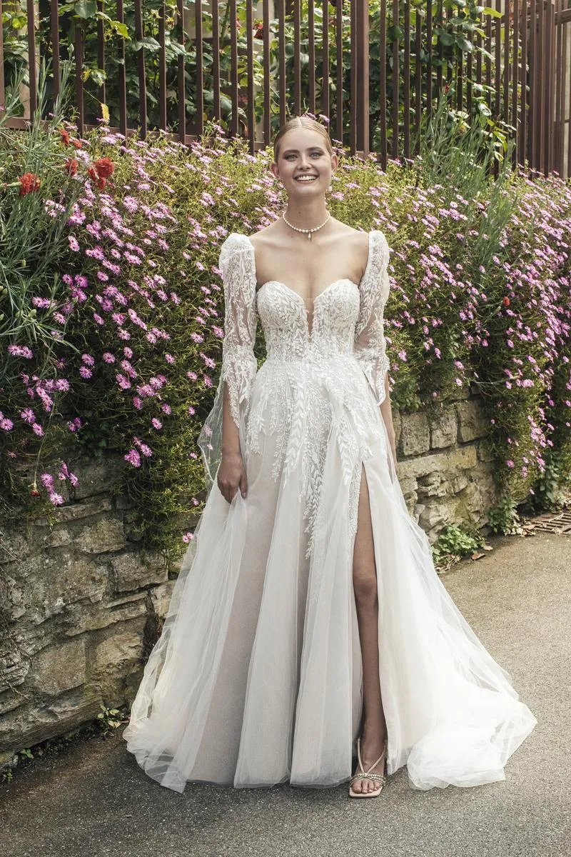 Madison James Bridal Dress MJ1017 sold by Terry costa product image thumbnail 5