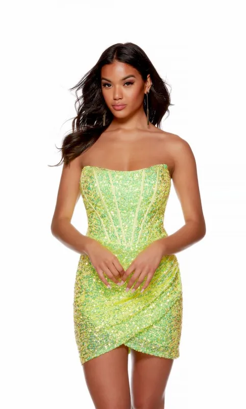 Alyce Paris Homecoming Dress 4764 made by Alyce Paris