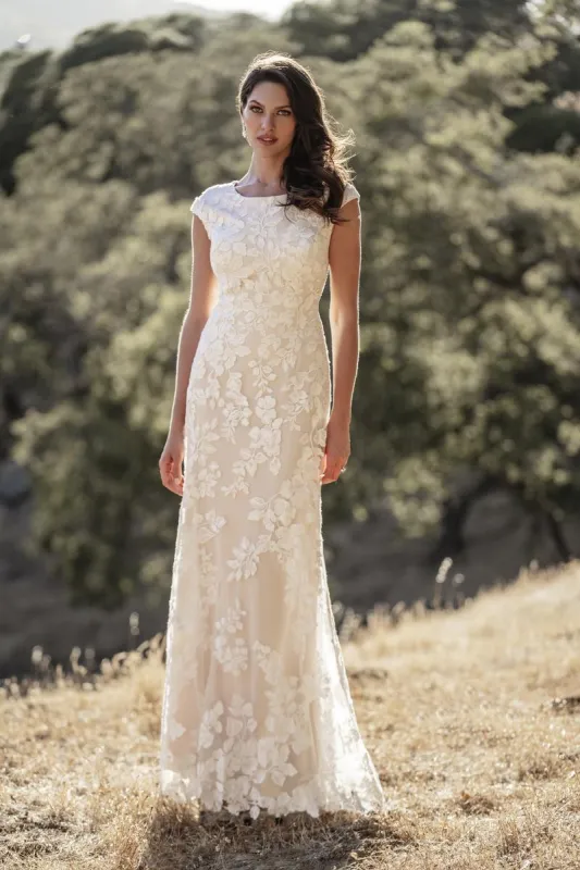 Allure Bridals Modest Dress M702 sold by Terry costa