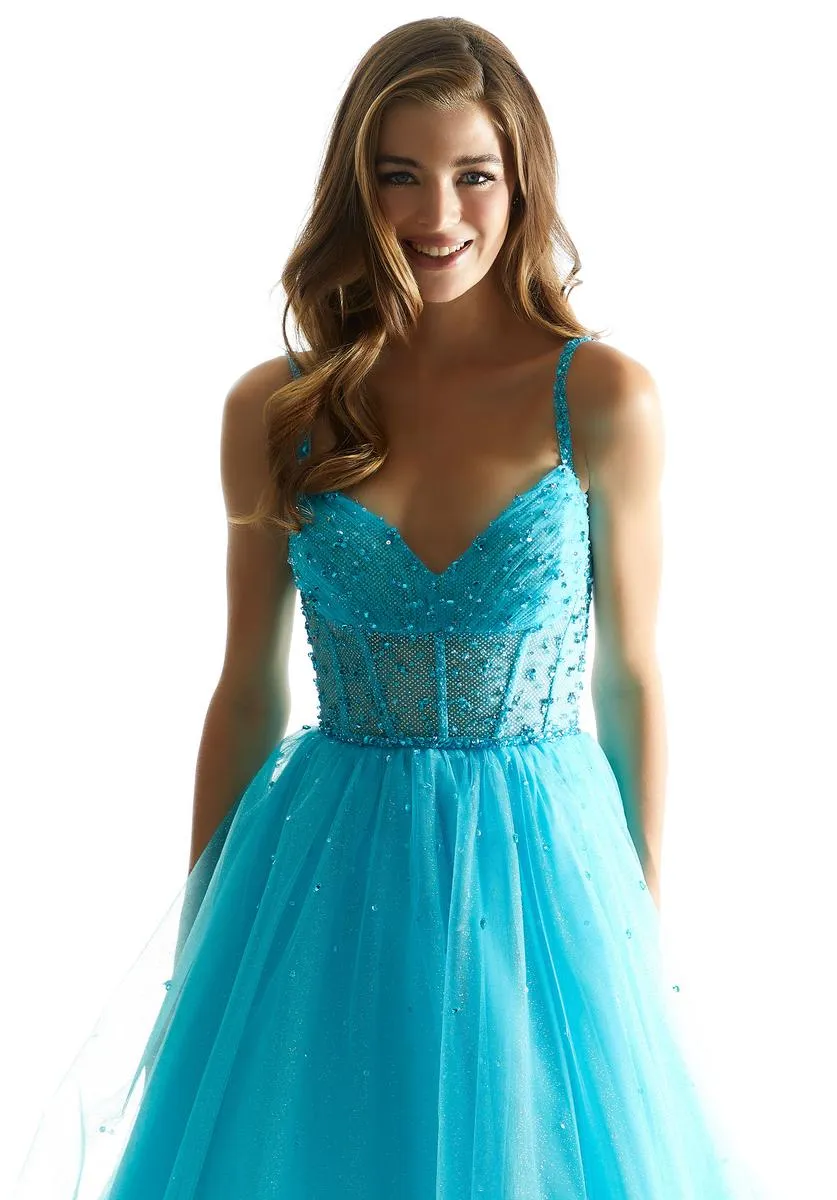 Morilee Corset Ball Gown Prom Dress 49080 sold by Terry costa product image thumbnail 2