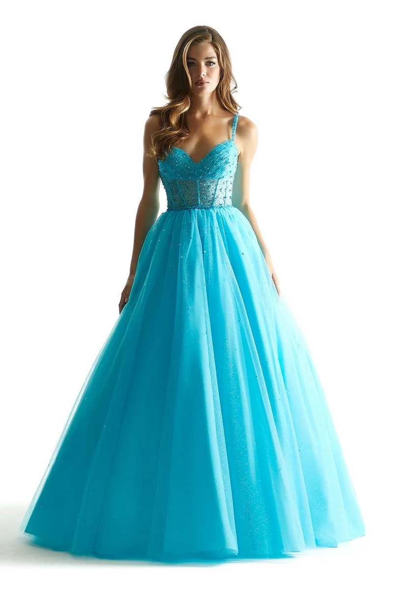 Morilee Corset Ball Gown Prom Dress 49080 sold by Terry costa product image thumbnail 5