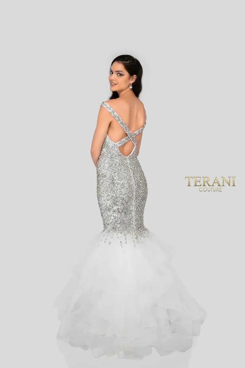 Terani Prom Dress 1911P8363 sold by Terry costa product image thumbnail 2