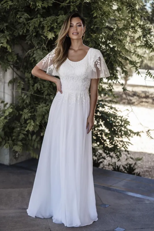 Allure Bridals Modest Dress M705 sold by Terry costa