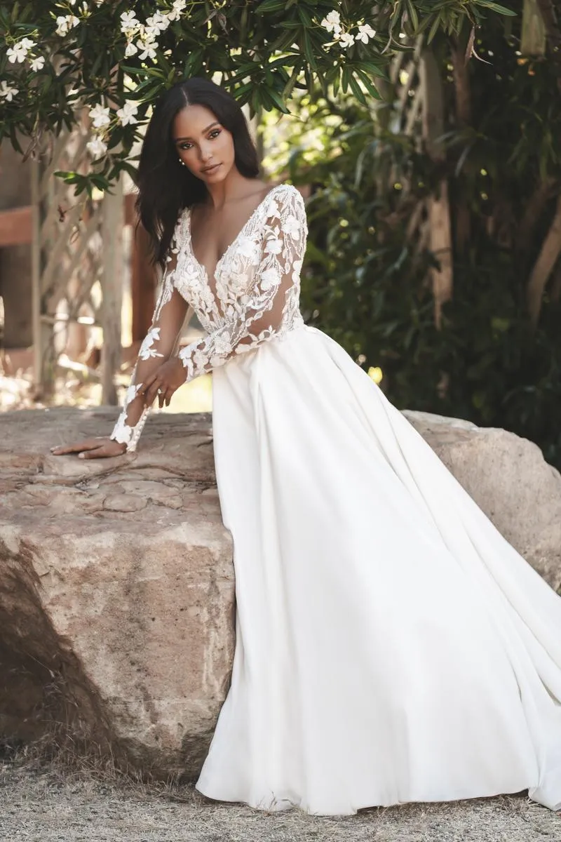 Allure Bridals Romance Dress R3713W sold by Terry costa product image thumbnail 3