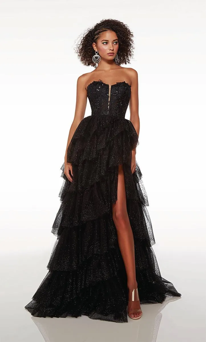 Alyce Prom Dress 61525 sold by Terry costa product image thumbnail 4