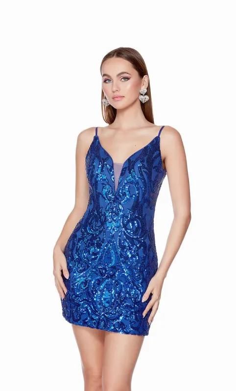 Alyce Paris Homecoming Dress 4656 sold by Terry costa