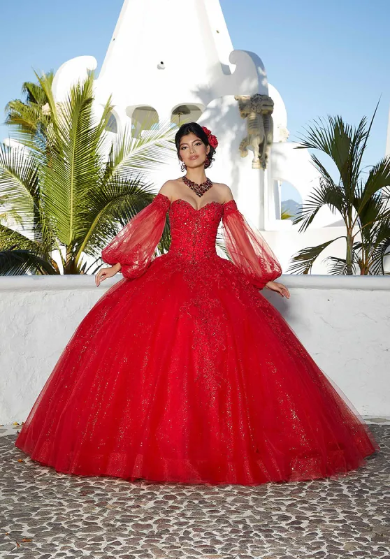 Vizcaya  by Morilee Sweetheart Quince Dress 89359 made by Mori Lee