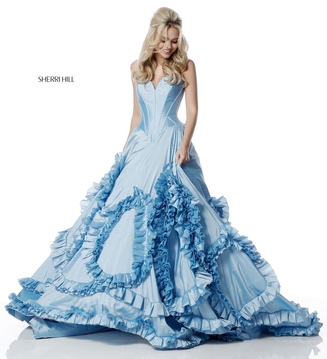 Sherri Hill Dress 51578 sold by Terry costa product image thumbnail 3