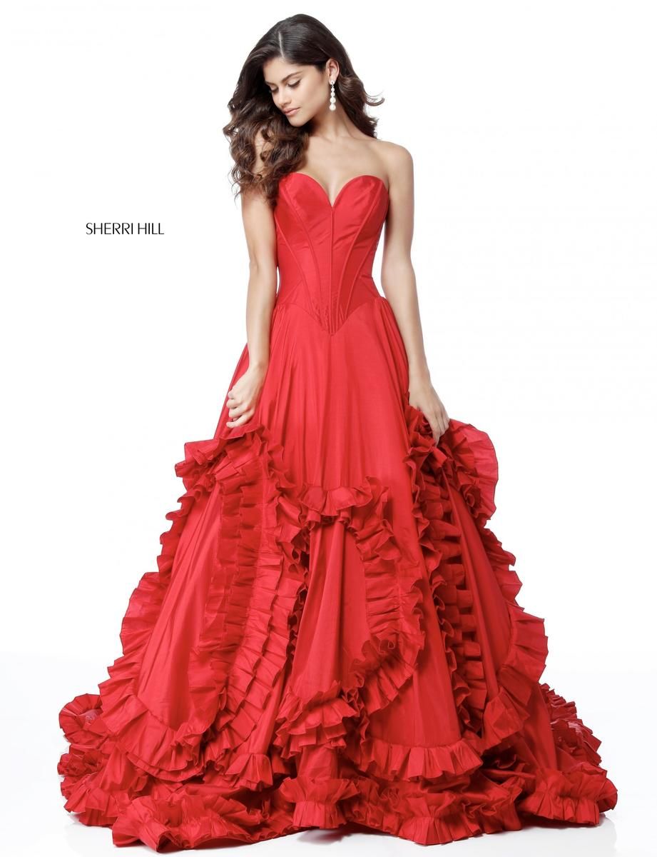 Sherri Hill Dress 51578 sold by Terry costa product image thumbnail 5