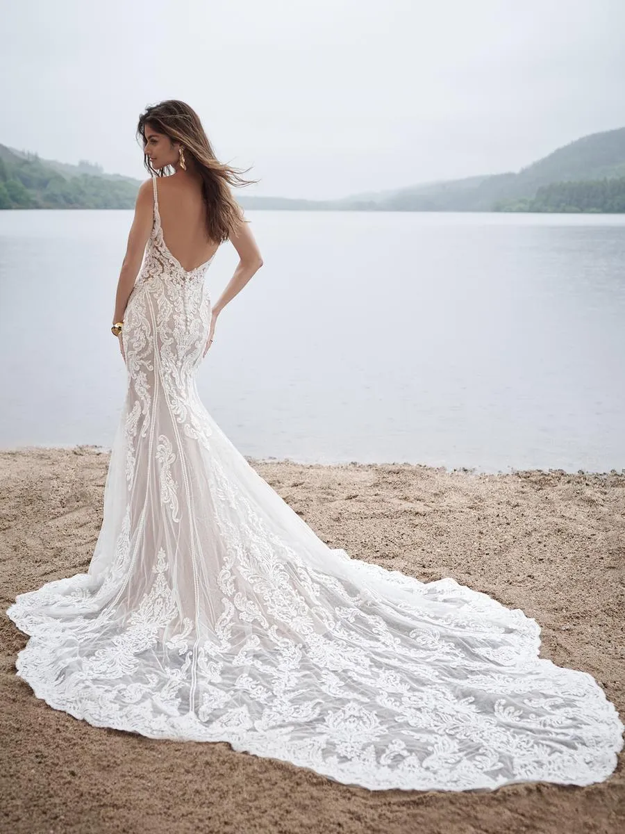 Sottero & Midgley by Maggie Sottero "Newport" Bridal Gown 23SC127 sold by Terry costa product image thumbnail 2