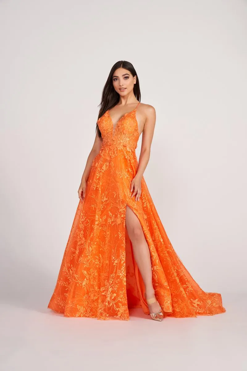 Ellie Wilde A-Line Lace Prom Dress EW34102 sold by Terry costa