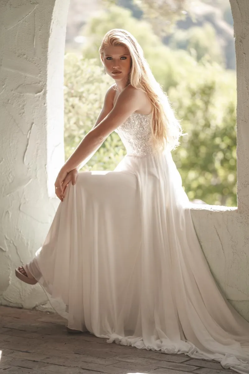 Allure Bridals Romance Dress R3714 sold by Terry costa product image thumbnail 4