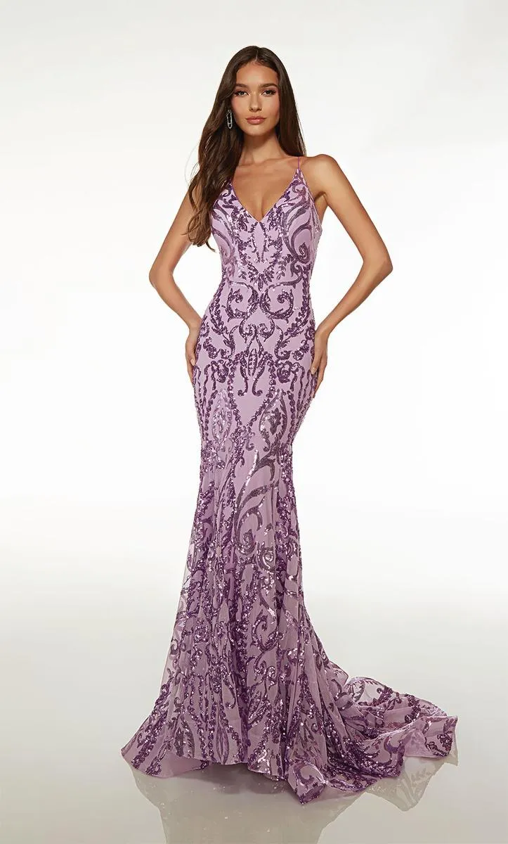 Alyce Paris Sequin Prom Dress 61659 sold by Terry costa