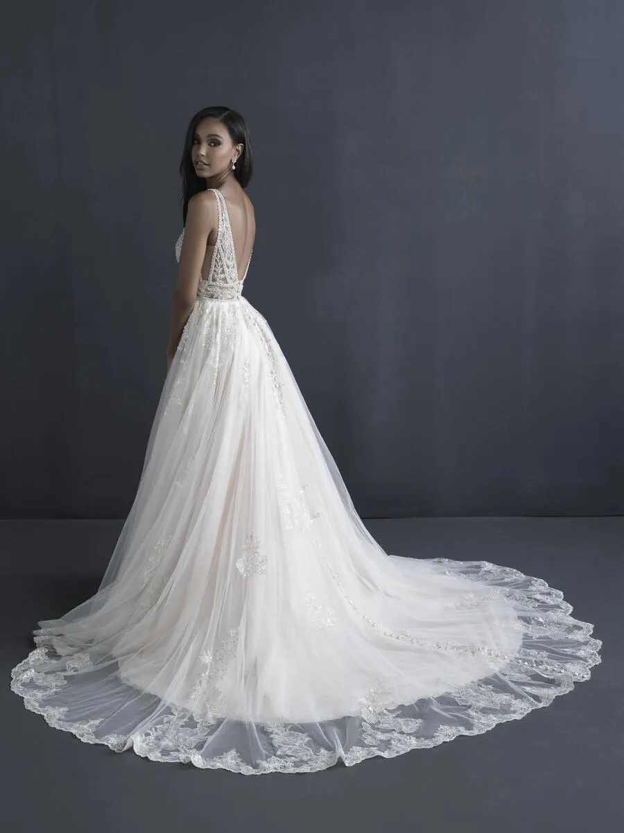 Allure Bridals Couture Dress C604L sold by Terry costa product image thumbnail 2
