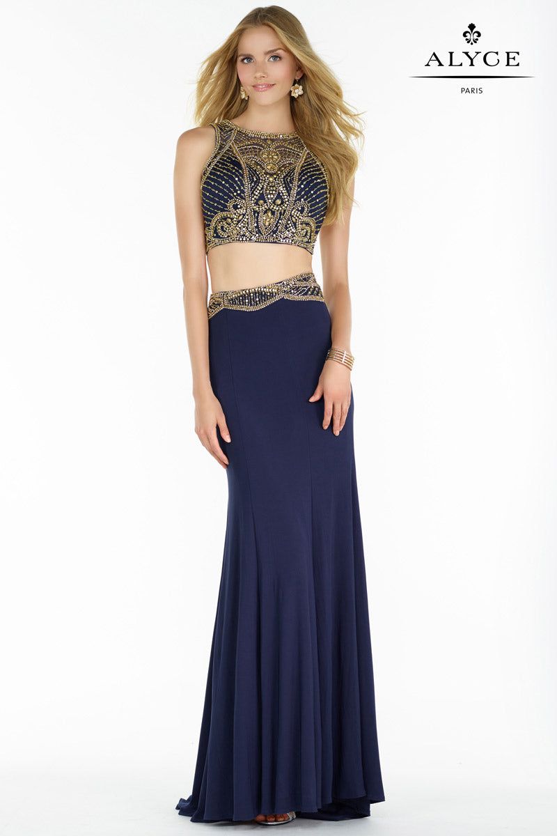 Alyce Prom Dress 6707 sold by Terry costa product image thumbnail 3