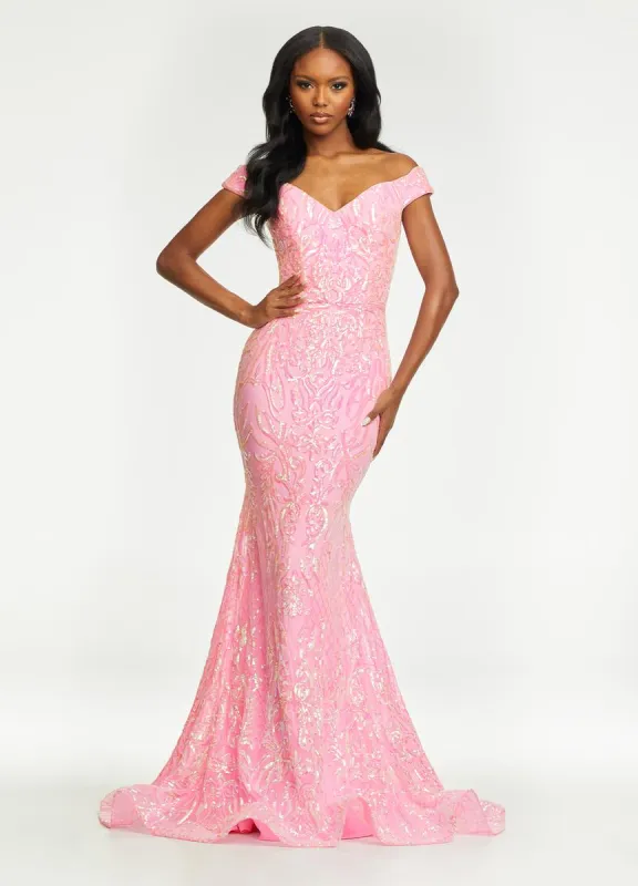 ASHLEYlauren Dress 11112 sold by Terry costa