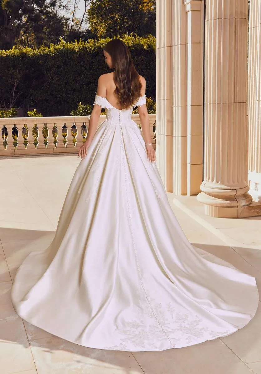 Morilee Rosemarie Ballgown Wedding Dress 2643 sold by Terry costa product image thumbnail 2