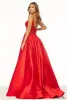 Sherri Hill Lace Mikado Bal Gown 56183 sold by Terry costa