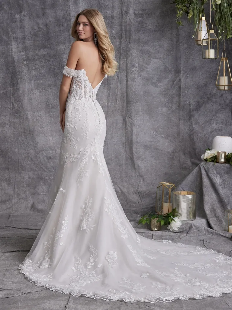 Maggie Sottero "Harlem Lane" Bridal Gown 23MS054 sold by Terry costa product image thumbnail 3