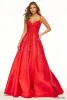 Sherri Hill Lace Mikado Bal Gown 56183 sold by Terry costa