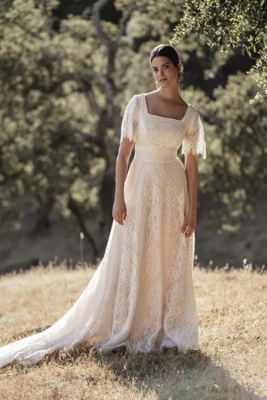 Allure Bridals Modest Dress M709 sold by Terry costa