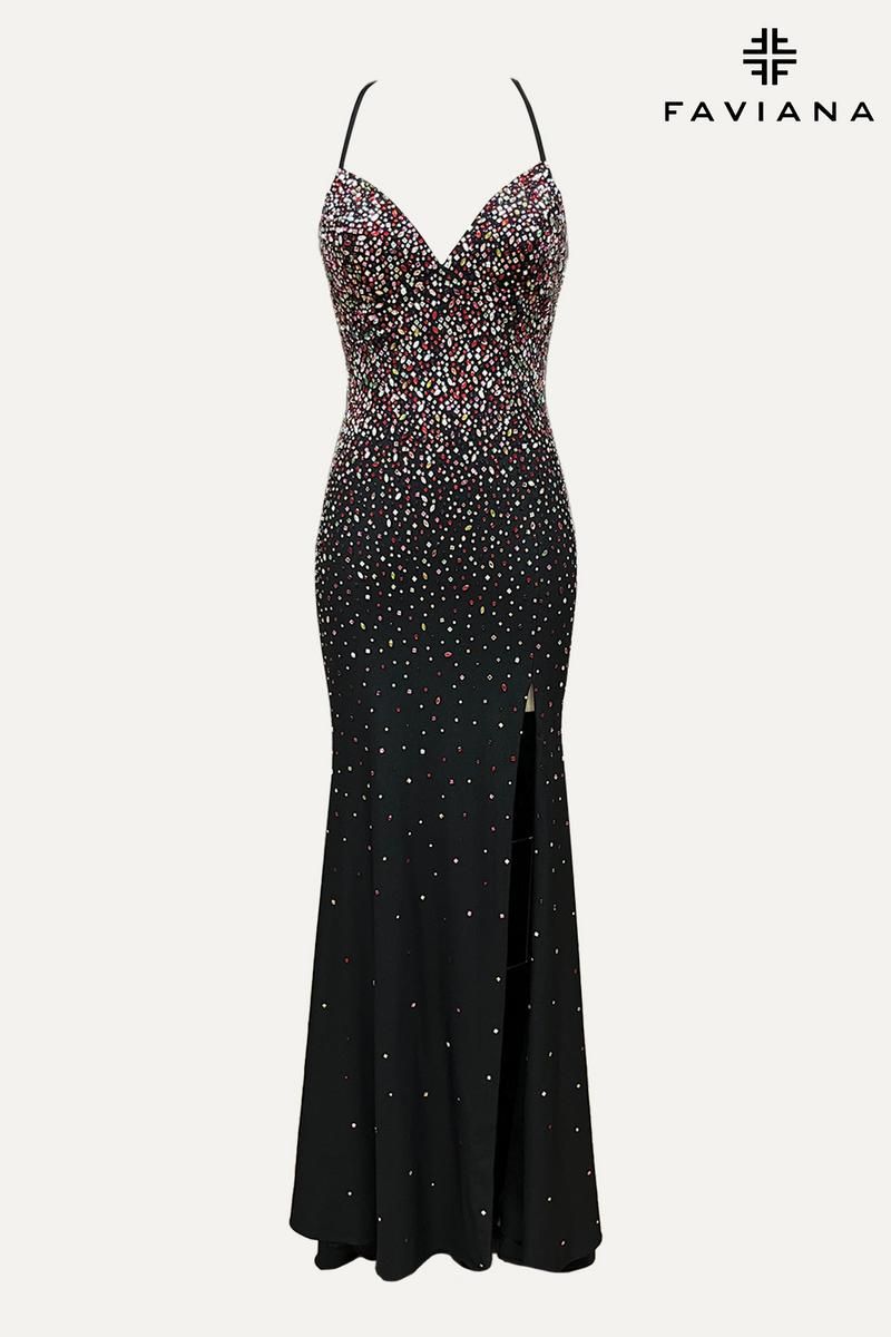 Faviana Dress E11030 sold by Terry costa