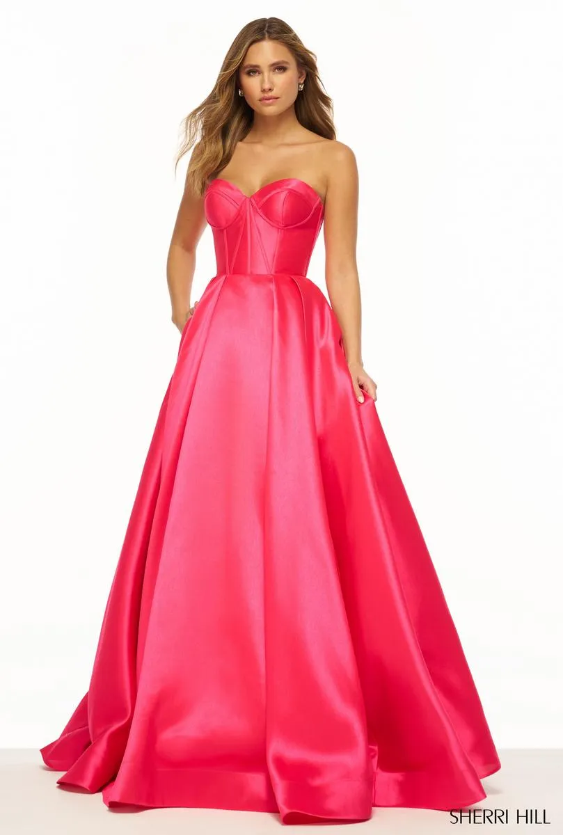 Sherri Hill Dress 56133 sold by Terry costa product image thumbnail 4
