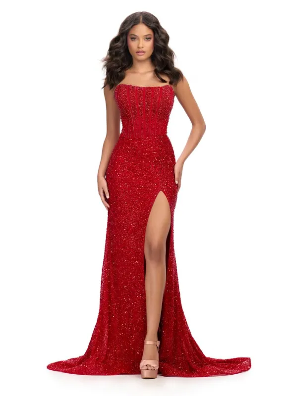 ASHLEYlauren Dress 11659 sold by Terry costa