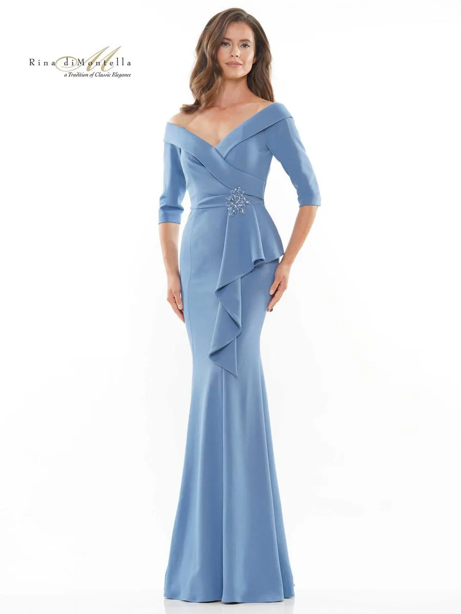 Rina di Montella Dress RD2733 sold by Terry costa product image thumbnail 5